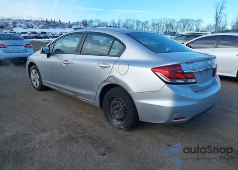 2014 Honda Civic Lx z USA, uszkodzony, nr VIN 19XFB2F57EE004872